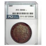 1897 Morgan MS65+ LISTS $550