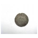 1722 Silver Black Tangka Nepal for Use in Tibet