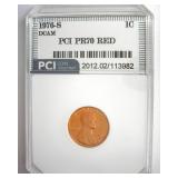 1976-S Cent PR70 DCAM RD LISTS $10000