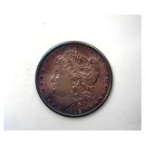 1899-O Morgan Purple Toning