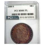1880-S Morgan MS66 PL LISTS $600