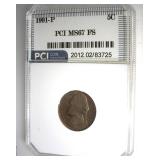 1991-P Nickel MS67 FS LISTS $2650