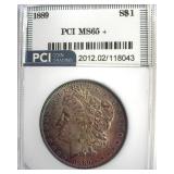 1889 Morgan MS65+ LISTS $475