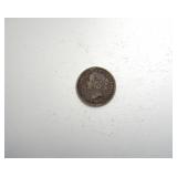 1872-H 5 Cents Canada
