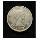 1955 Canada 50 Cent Silver