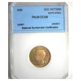 1936 Sov. Pattern NNC PR69 DCAM South Africa