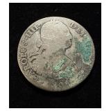 1801 8 Reales Silver Crown