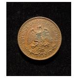 1928 Mexico 2 Centavos