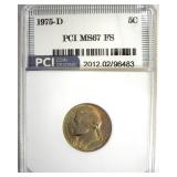1975-D Nickel MS67 FS LISTS $275 IN 66+ FS