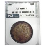 1889 Morgan MS65+ LISTS $475