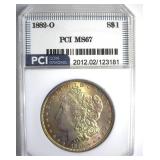 1882-O Morgan MS67 LISTS $36500