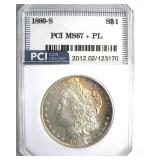 1880-S Morgan MS67+ PL LISTS $3500
