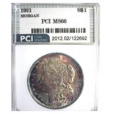 1921 Morgan MS66 LISTS $700