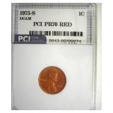 1975-S Cent PCI PR70 DCAM RD