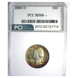 1958-D Quarter MS68+ LISTS $4000 IN 68