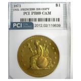 1871 Dollar PCI PR69 CAM Indian Princess Br Copy