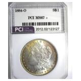 1884-O Morgan MS67+ LISTS $6500