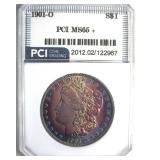 1901-O Morgan PCI MS65+ Incredible Color
