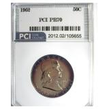 1962 Franklin PR70 LISTS $275 IN 69