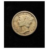 1924-S Dime XF+ Nice Orig