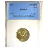 1975 20 Kopeks NNC MS67 PL Russia