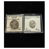1930s Silver 3 Pence X 3