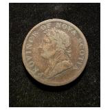 1832 Nova Scotia Half Penny