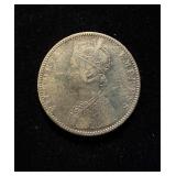 1893 India British One Rupee