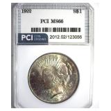 1922 Peace MS66 LISTS $600
