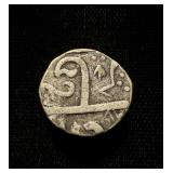 1839 1/2 Rupee AXF Datia Misdated AH1178