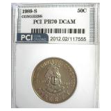 1989-S 50c Congress PR70 DCAM LISTS $115