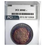 1890 Morgan MS65+ LISTS $2200