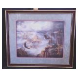 Eagles over Canyon Print Reichardt