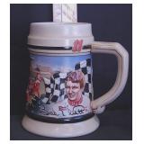 1993 Budweiser Racing Stein Bill Elliot/Jr Johnson