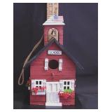 Decorative Wooden Birdhouse 'School'