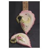 1950s Hull Pottery Woodland Wall Pockets