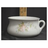Vtg Trent-Mill Staffordshire Porcelain Chamber Pot