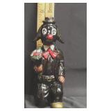 1950ï¿½s Red Ware Dog Decanter Made in Japan