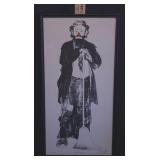 Classic Clown Print Signed/Numbered