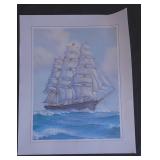 Cutty Sark Clipper Ship Print Earl Collins
