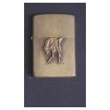 1994 Brass Zippo Marlboro Bucking Bronco
