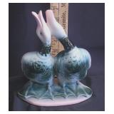 1950s Hull Art Pottery Double Duck Planter