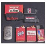 Lot of Various Vtg Advertisement Lighters