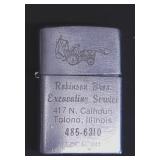 Vtg Ogawa Advertisement Lighter - Robinson Bros