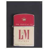 Vtg Royalite L&M Filters Advertisement Lighter
