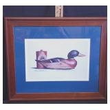 Duck Decoy Print Signed/Numbered Robert L. Wallis