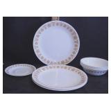 1970s Corelle Butterfly Gold Dinnerware