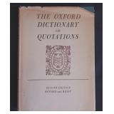 1955 The Oxford Dictionary of Quotations 2nd Ed