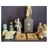 Lot of Various Figurines/Plaques