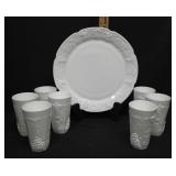 Indiana Colony Harvest Grape Charger/Glasses